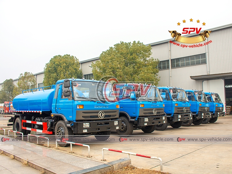 10,000 Litres Sewage Vacuum Truck Dongfeng - 5 units 1